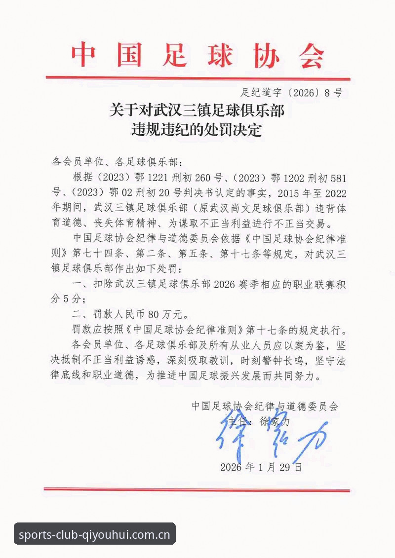 球友会平台必备 中国足球第三批禁足名单解读教程:从处罚细节看行业整顿新动向